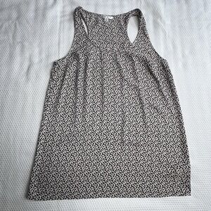 Cabi Tank Top Blouse, Size M, Leopard Print, Sleeveless, Semi-Sheer Lightweight